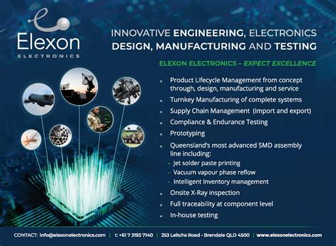 elexon electronics pty ltd|ELEXON ELECTRONICS .